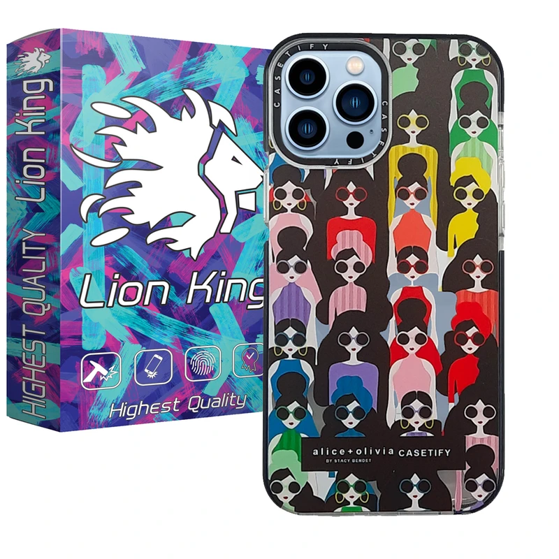  کاور لاین کینگ مدل casetifygirls مناسب برای گوشی موبایل اپل IPhone 14 pro Max
