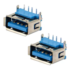 كانكتور مادگی USB مدل 4Pin-90Degree بسته 2 عددی