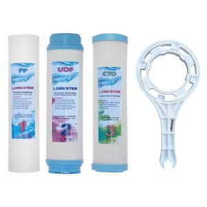 فیلتر تصفیه آب برند لابستر مدل L-O بسته 3 عددی به همراه آچار 4 کاره
