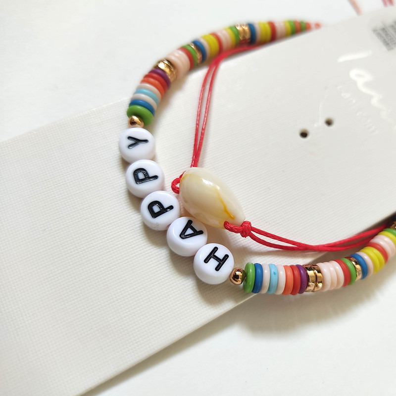 پابند زنانه آی ام مدل صدف هپی مجموعه 2 عددی