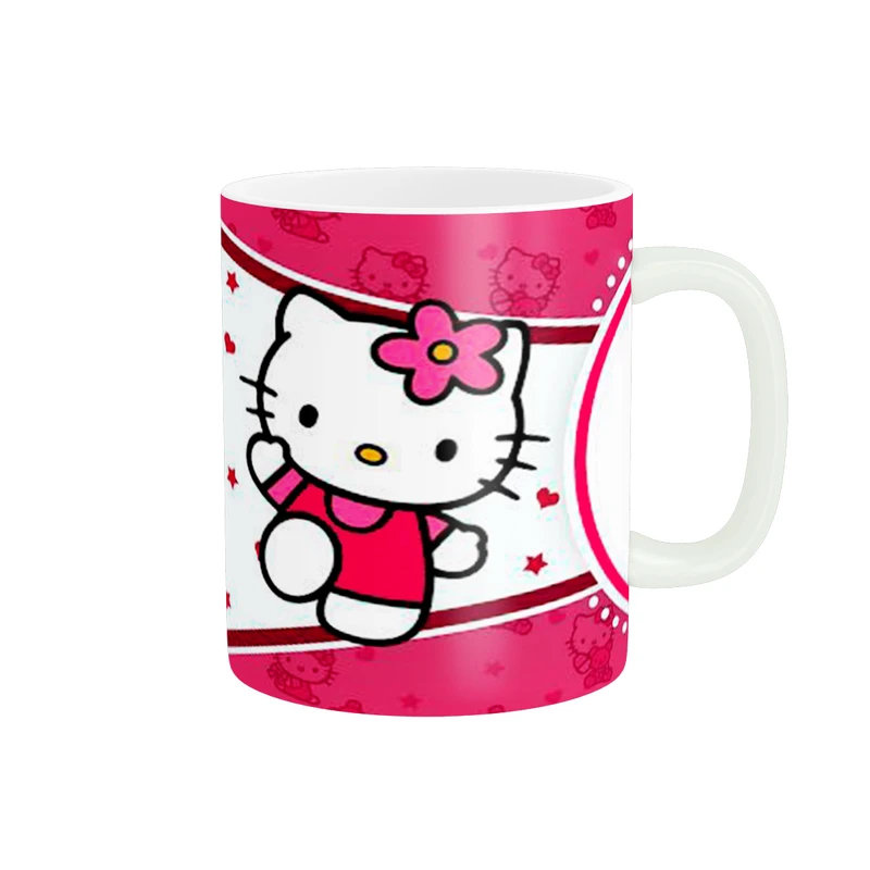 ماگ پاد آفرین مدل کارتونی عروسکی طرح کیتی دخترونه ترند کد p10792