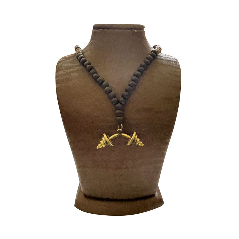 گردنبند مردانه مدل دینا