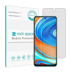 Rockspace transparent screen protector HyGEL model suitable for Xiaomi Redmi Note 9 Pro mobile phone