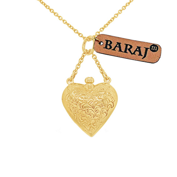 گردنبند زنانه باراج من مدل قلب کد GH-055