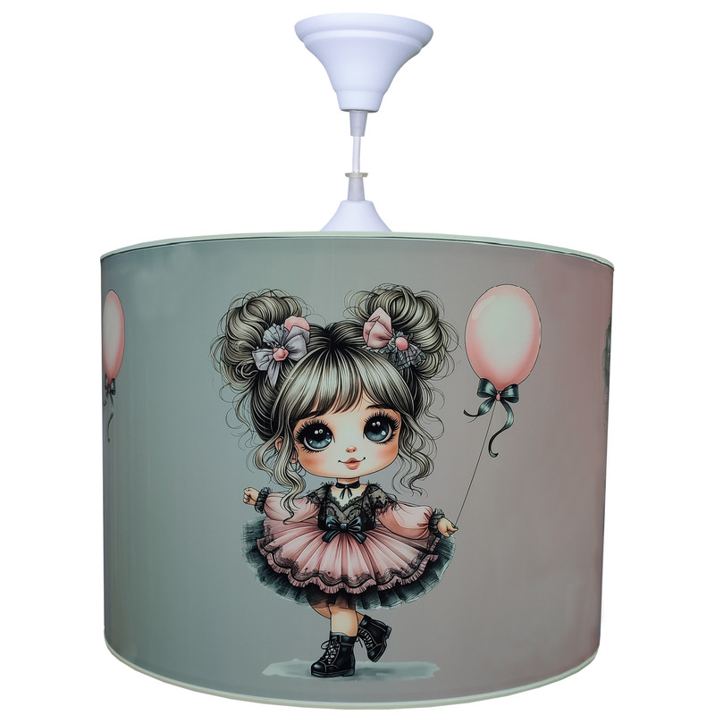 لوستر کودک مدل دختر و بادکنک