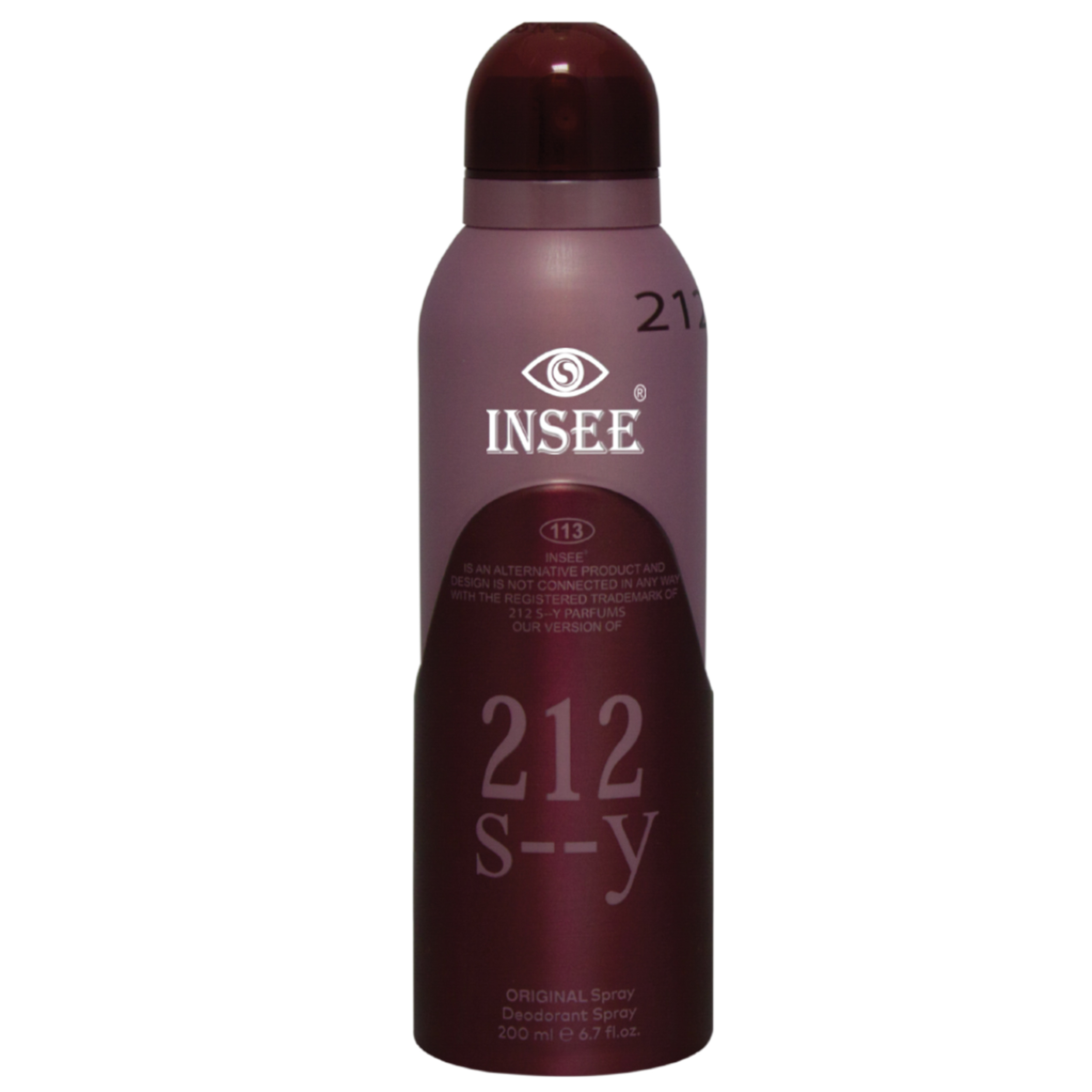 اسپری خوشبو کننده بدن زنانه اینسی مدل  212 S--Y حجم 200 میلی لیتر