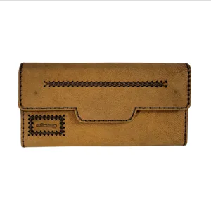 کیف پول مدل چرم بزی‌ دولا پاکتی ۱۰۸