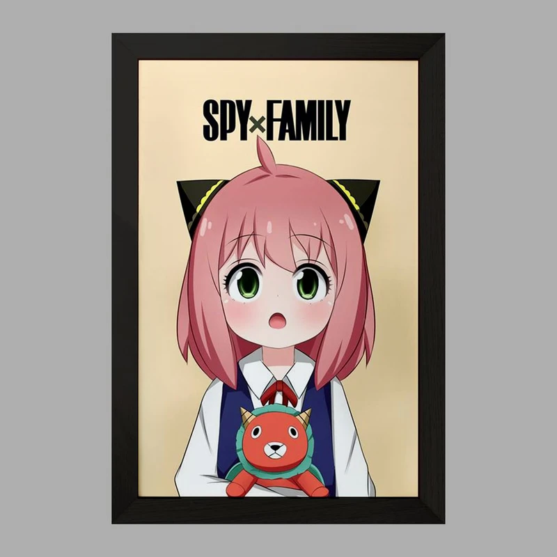 تابلو خندالو مدل آنیا فورجر انیمه اسپای ایکس فمیلی Spy x Family کد 17720