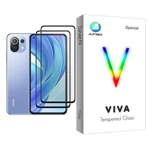 Junbo Viva Glass MIX002 Screen Protector For Xiaomi Mi 11 Lite Pack Of 2