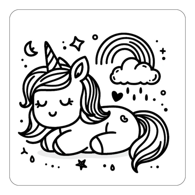 مگنت کاکتی طرح اسب تک شاخ و یونیکورن مدل mp31410