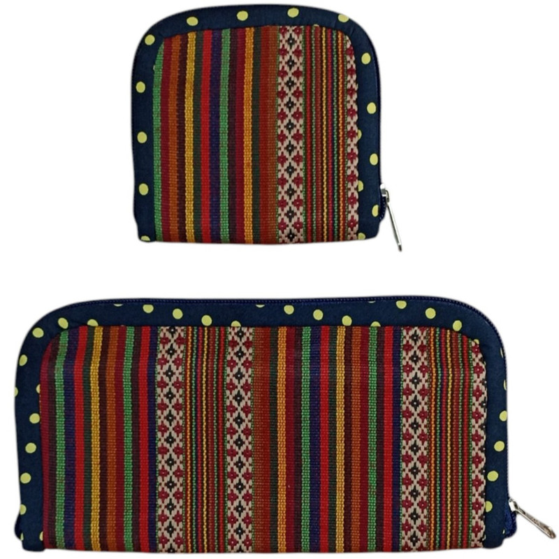 کیف پول زنانه مدل 10 مجموعه دو عددی