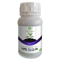 کود مایع پتاس بالا گرین پیک مدل NPK 12 12 36 حجم 250 میلی لیتر