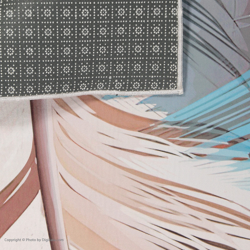 فرش پارچه ای مدل پاییزی کد 007