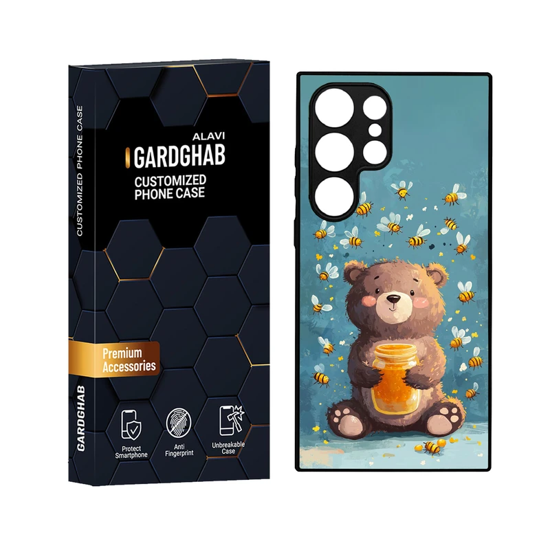 کاور گارد قاب علوی مدل دور ژله ای مناسب برای گوشی موبایل سامسونگ Galaxy S24 Ultra