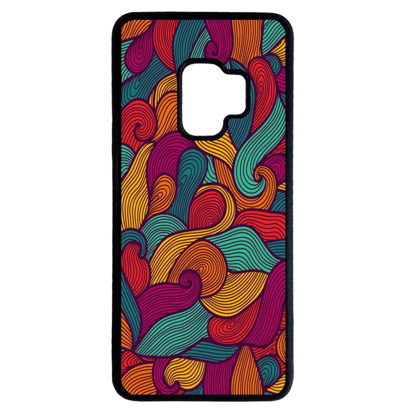 کاور طرح موج کد 1105408764 مناسب برای گوشی موبایل سامسونگ galaxy s9