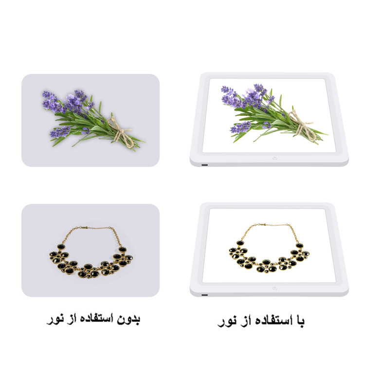 چادر عکاسی پلوز مدل Shadowless Light ابعاد 30x30 سانتی متر