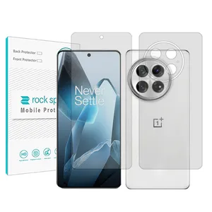 Rockspace Resistant model Transparent screen protector suitable for OnePlus 13 mobile phone Along with the phone back protector