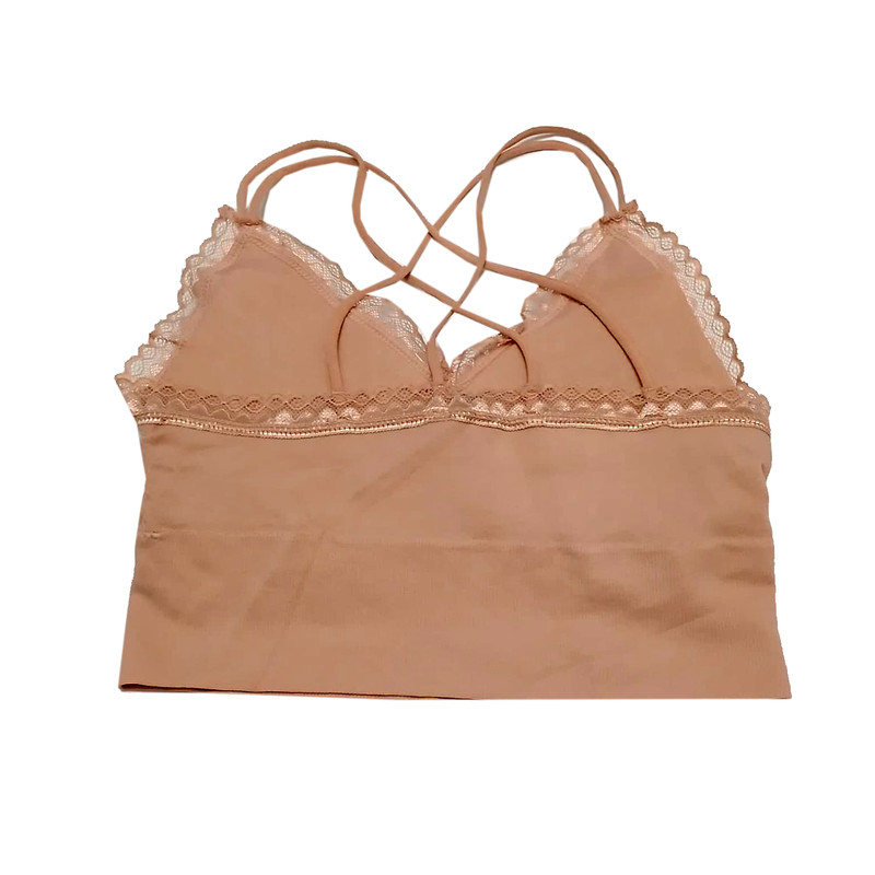 نیم تنه زنانه مدل کاپ متحرک بند ضربدری کد 002039