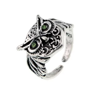 انگشتر مردانه برانت طرح جغد ساده