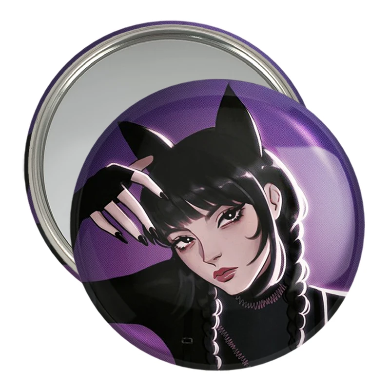 آینه جیبی خندالو مدل سریال ونزدی Wednesday کد 25239