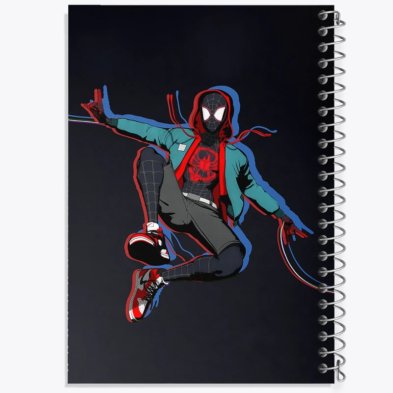 دفتر مشق 100 برگ خندالو طرح مرد عنکبوتی (Spider Man) کد F1691