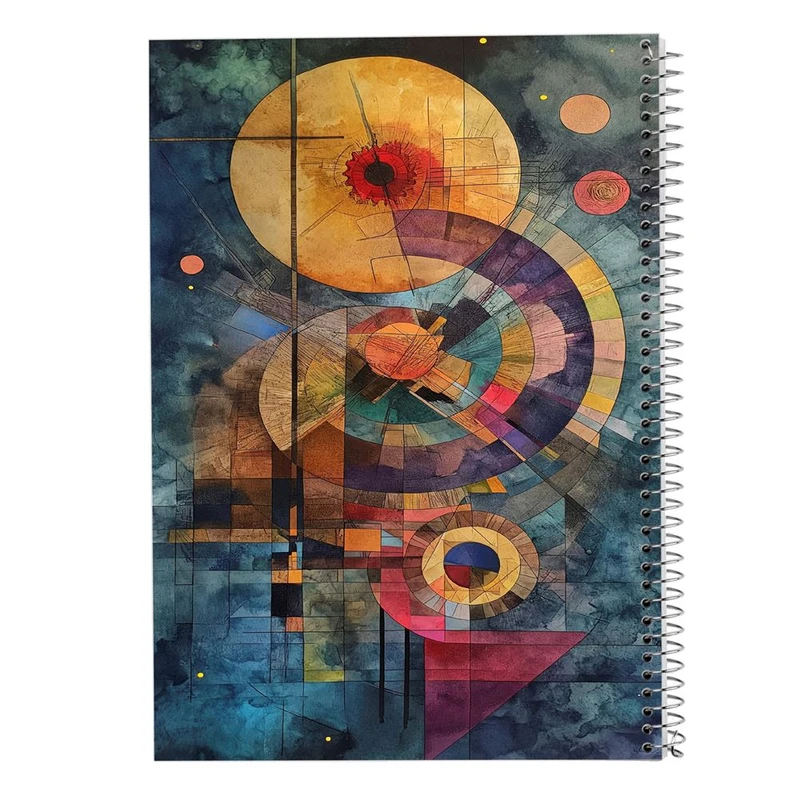 دفتر لیست خرید 50 برگ مدوپد مدل اشکال فانتزی کد DF16287