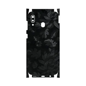 MAHOOT Black-Wildflower Cover Full skin Sticker for Samsung Galaxy M10s