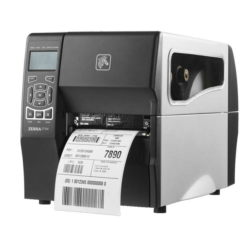 پرینتر لیبل زن زبرا مدل ZT230 پرینتر لیبل زن زبرا مدل ZT230
