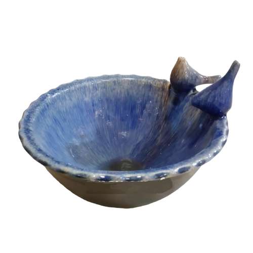 کاسه سفالی مدل پرنده کد r400