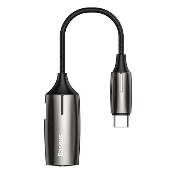 مبدل USB-C به AUX/USB-C باسئوس مدل L60