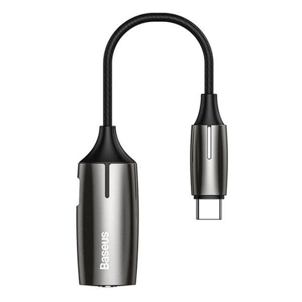 مبدل USB-C به AUX/USB-C باسئوس مدل L60 مبدل USB-C به AUX/USB-C باسئوس مدل L60