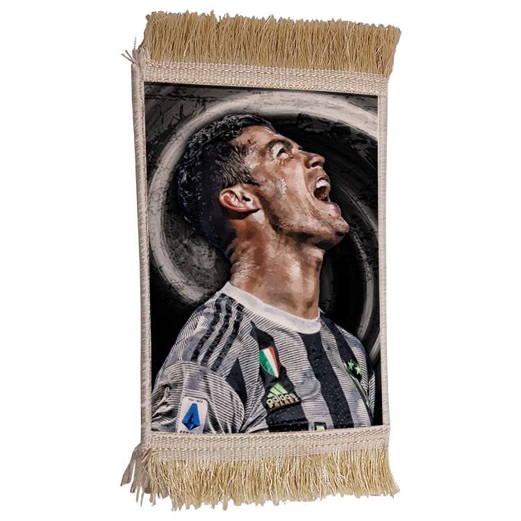 فرش ماشینی دیوارکوب مدل رونالدو کد 446