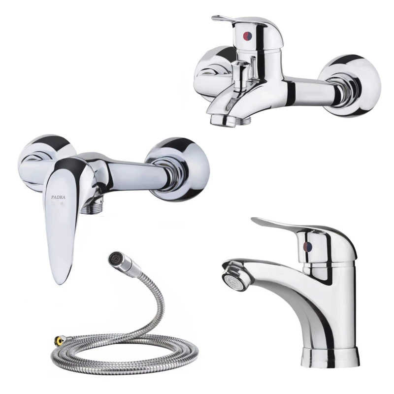 شیرآلات پادرا مدل آلفا کد CR-4X مجموعه 4 عددی