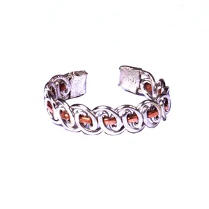 انگشتر نقره زنانه مدل تاو HO1