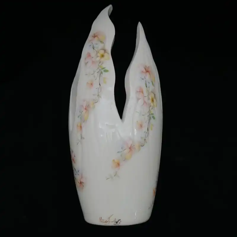 گلدان سرامیکی هیوا طرح آتش ایستاده کد 11048534