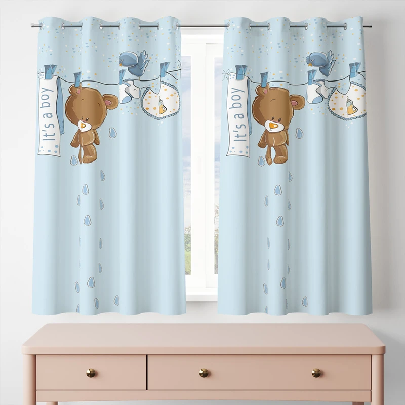 پرده مدل مخمل پانچی کد 8328 سایز 200x140 سانتی متر