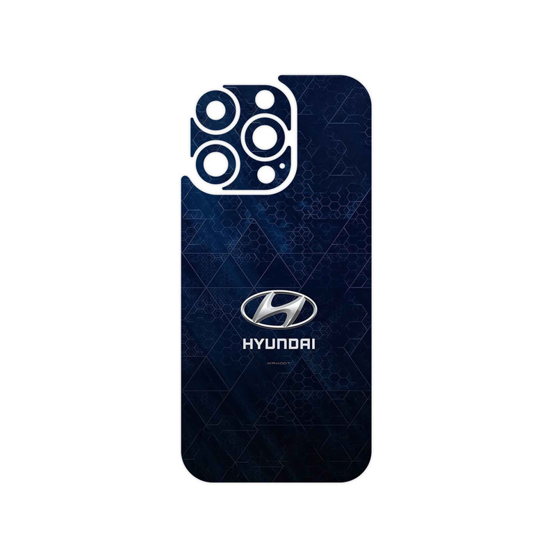 برچسب پوششی ماهوت مدل Hyundai_Logo مناسب برای گوشی موبایل اپل iPhone 16 Pro