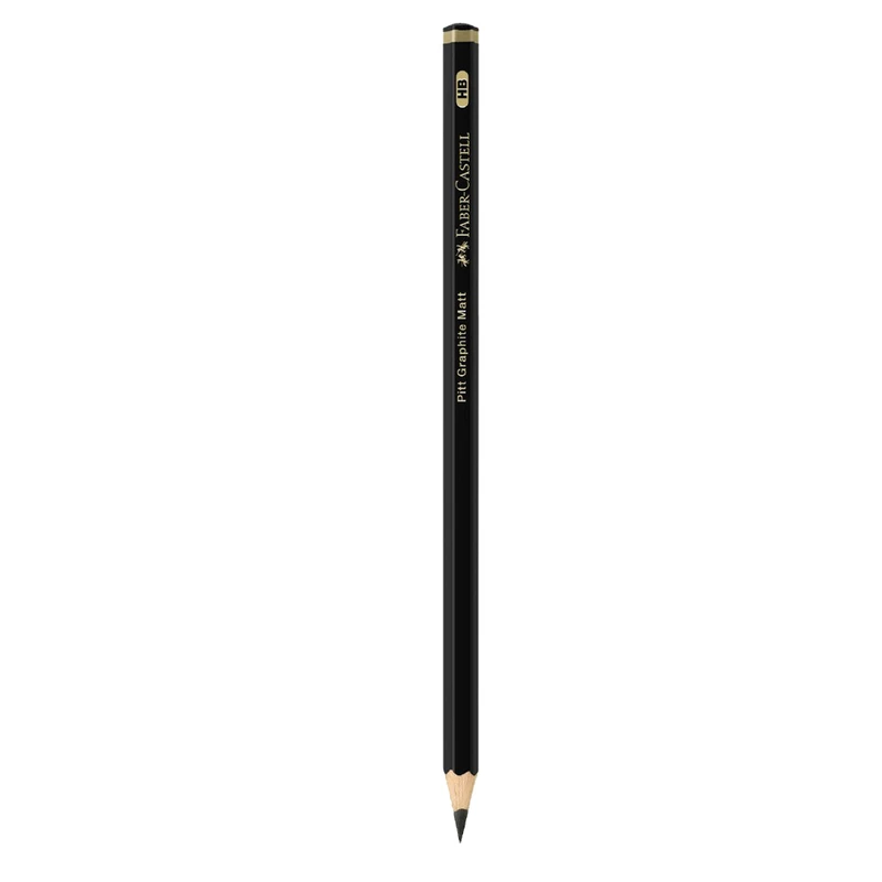 مداد طراحی فابر کاستل مدل pitt graphite matt-hb کد 160232