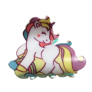 کلیپس مو دخترانه مدل یوتیکورن کد 1