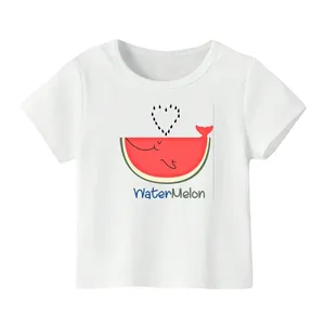 تی شرت آستین کوتاه بچگانه مدل نهنگ و هندوانه یلدایی