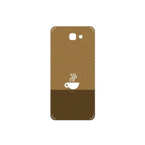 MAHOOT Minimal Cup of Coffee Icon Cover Sticker for Samsung Galaxy J5 Prime