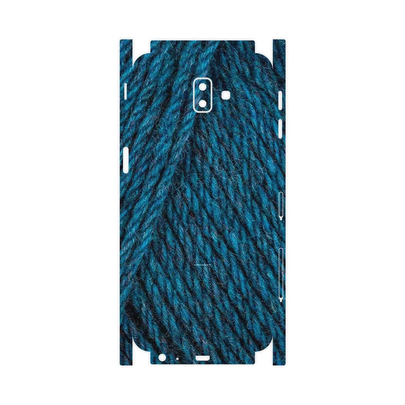 برچسب پوششی ماهوت مدل Fabric Texture 1-FullSkin مناسب برای گوشی موبایل سامسونگ Galaxy J6 Plus