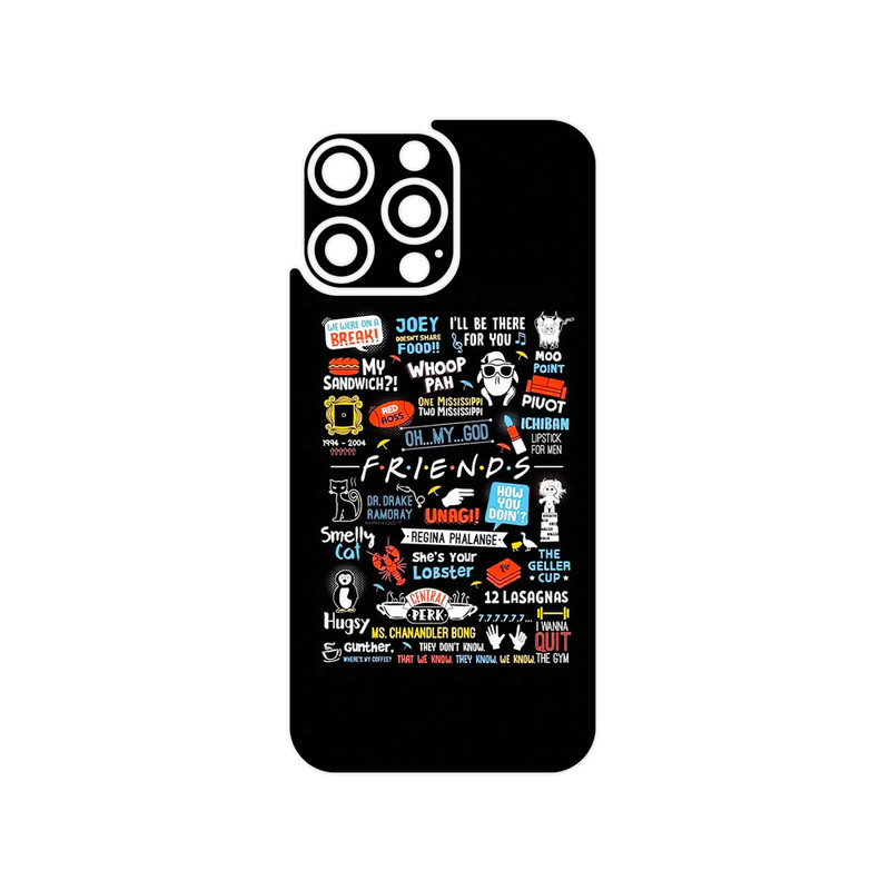 برچسب پوششی ماهوت مدل Friends 2 مناسب برای گوشی موبایل اپل iPhone 16 Pro Max