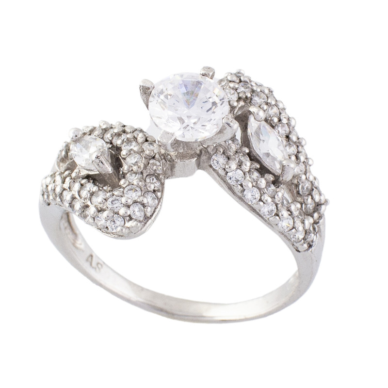 انگشتر نقره زنانه مدل AMT-R139 انگشتر نقره زنانه مدل AMT-R139