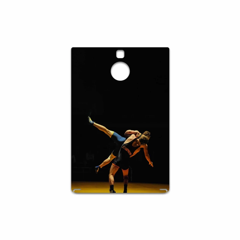 برچسب پوششی ماهوت مدل Wrestling مناسب برای گوشی موبایل بلک بری Passport Silver Edition