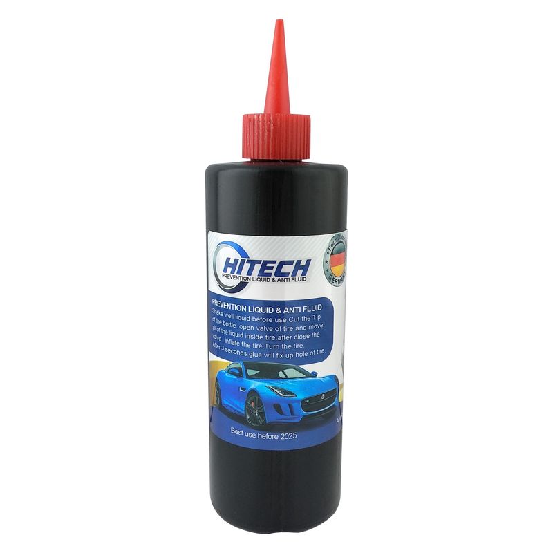 مایع پنچر گیری لاستیک خودرو هایتک کد 002 حجم 350 میلی لیتر