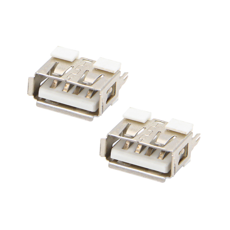 كانكتور مادگی USB-A مدل 4Pin-180Degree بسته دو عددی