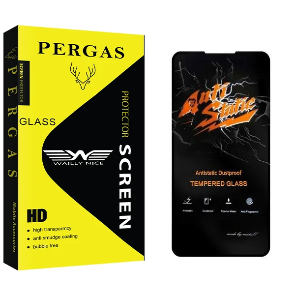 محافظ صفحه نمایش وایلی نایس مدل Pergas Anti Static مناسب برای گوشی موبایل سامسونگ Galaxy M51