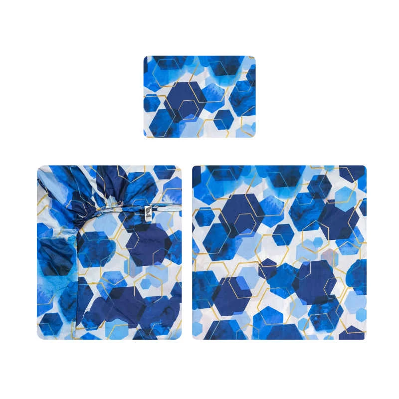 سرویس روتختی آدنو مدل Hexagon کد CH134 یک نفره 3 تکه 