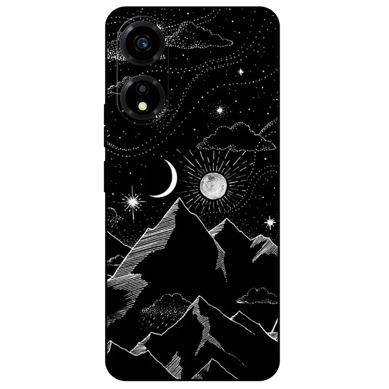 کاور مگافون طرح کوه مدل 8078 مناسب برای گوشی موبایل آنر X5 Plus     